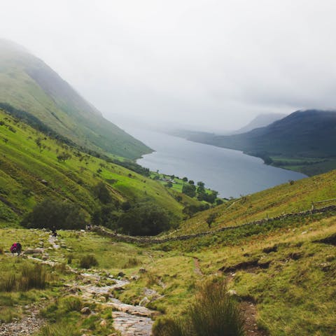 Bring your hiking boots and tackle Scafell Pike