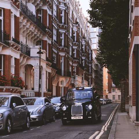 Explore London from a central location in the heart of Pimlico