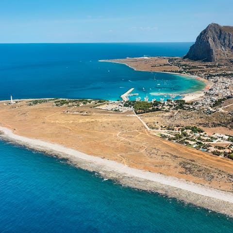 Enjoy your stay just moments away from the San Vito Lo Capo beach 