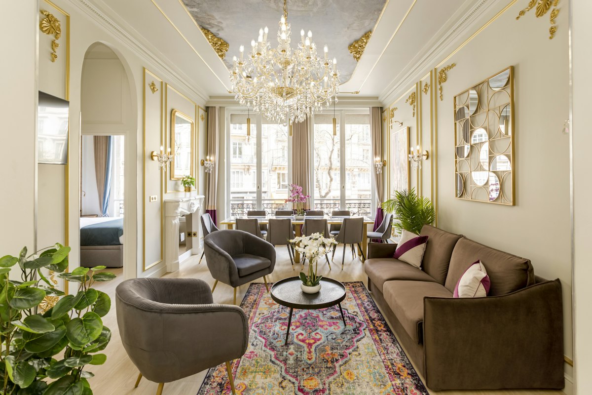 Chandelier Glamour, Ile-de-France