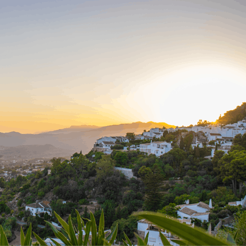 Experience the pull of magical Mijas, home to pretty beaches and rolling hills dotted with villages