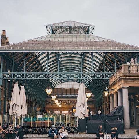 Peruse the boutiques around Covent Garden, a few steps away