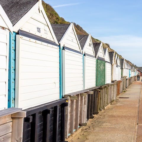 Hire a beach hut for the day