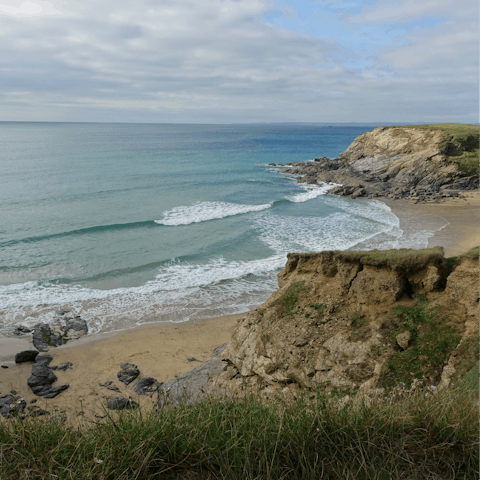 Explore Cornwall's rugged coastline from the home's position on the banks of Percuil River