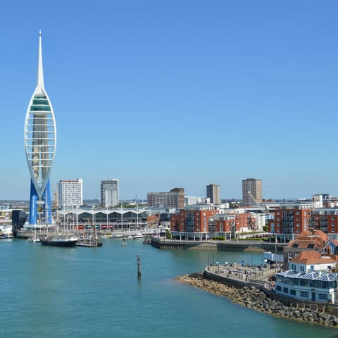 Spend the day wandering around the streets of Portsmouth