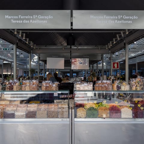 Grab some local flavours at the nearby Mercado do Bolhão