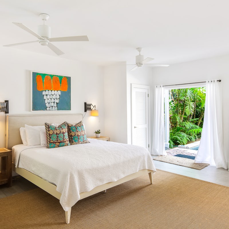 Spend the night comforted by the Key West breeze