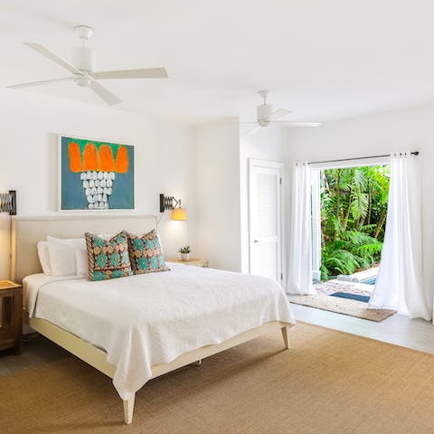 Spend the night comforted by the Key West breeze