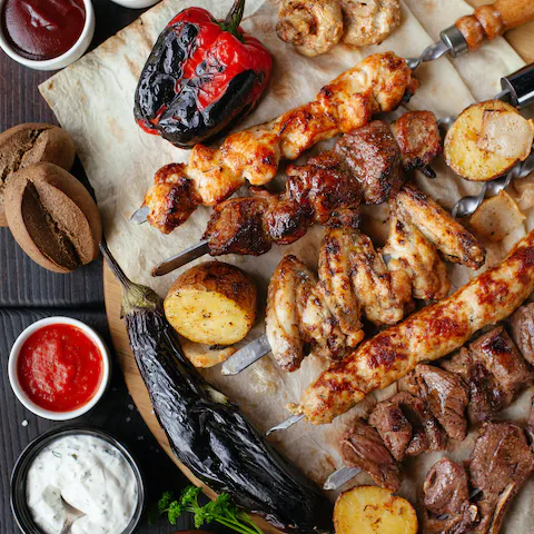 Cook up a Greek feast on the barbecue