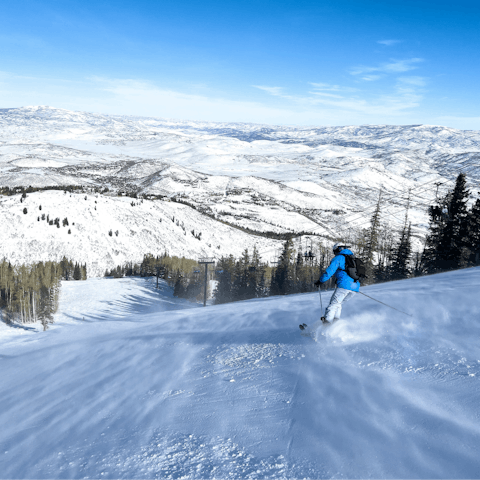 Enjoy epic skiing in storied Deer Valley – one of the country's oldest ski resorts