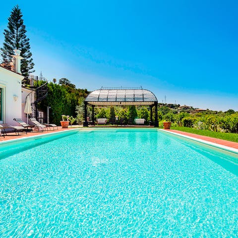 Take a dip in your private pool