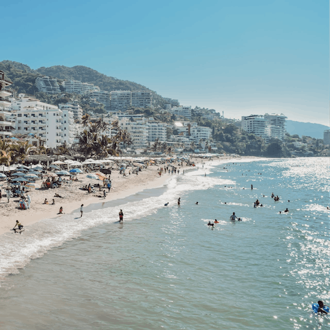 Take a trip to popular Puerto Vallarta – within easy driving distance