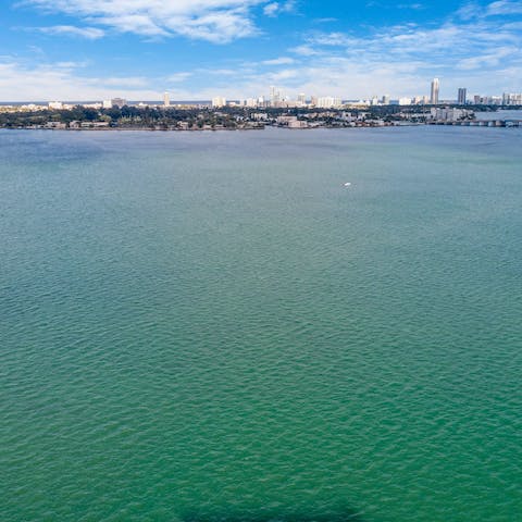 Marvel at the ocean vistas