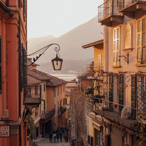 Take a day trip to the charming lakeside village of Bellagio
