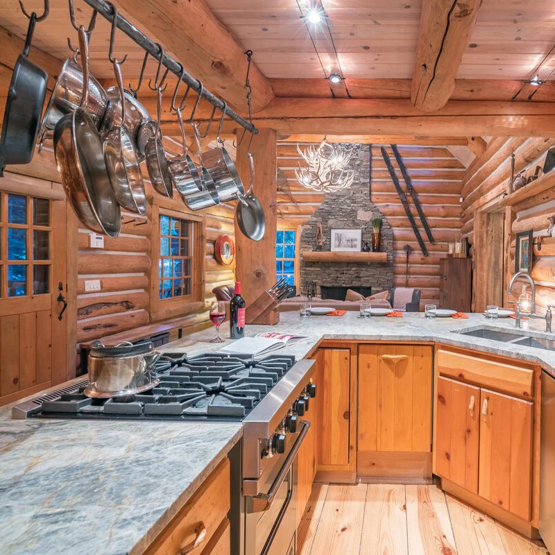 Cook in a kitchen fit for chefs
