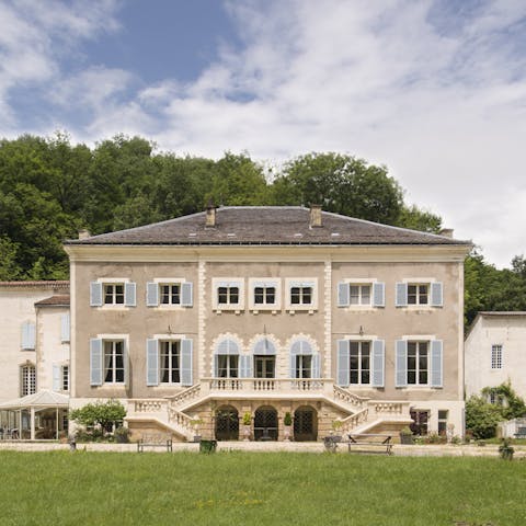 Stay in a lavish manor house dating back to the 18th century