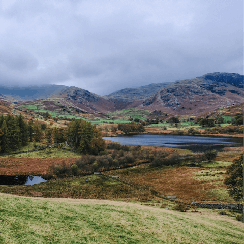 Explore the mountains surrounding Ullswater on foot or by bike