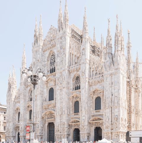 Hop on the metro and visit the Duomo in less than fifteen minutes