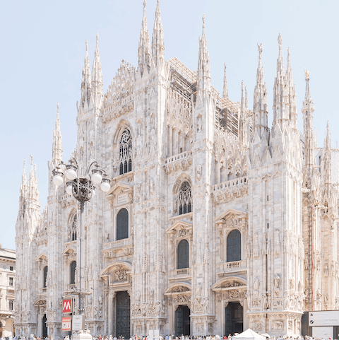Hop on the metro and visit the Duomo in less than fifteen minutes