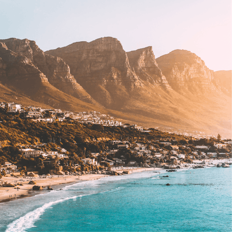 Explore Cape Town's stunning coastline – Queen's Beach is a short drive away