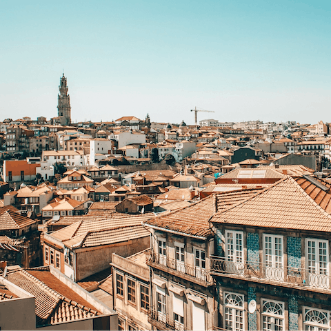 Wander the atmospheric streets towards Ribeira – just a ten-minute stroll away