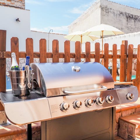 Fire up the barbecue for a grilled feast alfresco