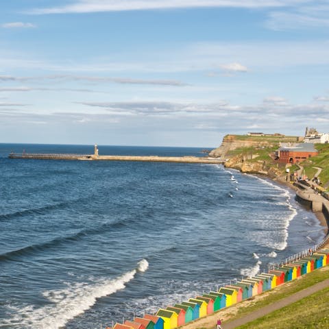 Embrace the refreshing spirit of the sea with a day trip to Whitby 