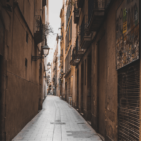 Explore Gràcia, filled with Catalan cafes and bohemian boutiques