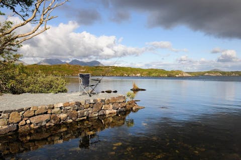 Sit by the lake with a good book and soak up the tranquillity 