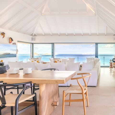 Savour beautiful sunset meals prepared by a private chef