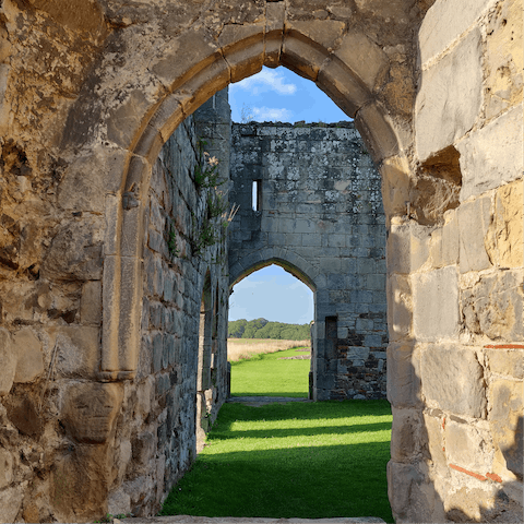 Explore the ruins of Shrewsbury Castle – it's a twenty-seven-minute drive