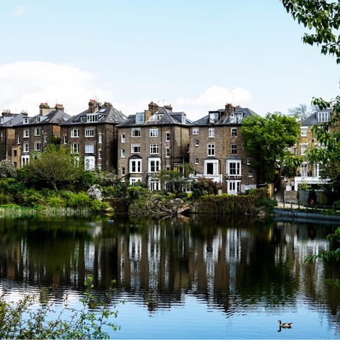 Stay in Hampstead Heath – just an eight-minute stroll away from the Park's entrance