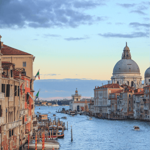 Sail past palaces and cathedrals on Venice's iconic canals