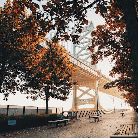 Explore Philadelphia from this desirable location in Midtown Village