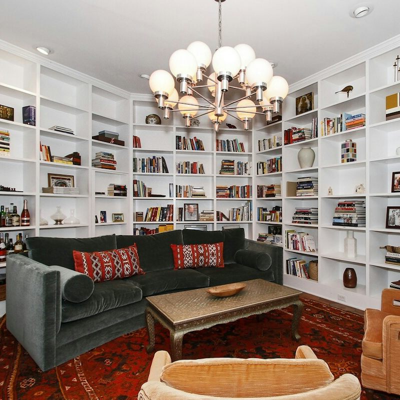 Curl up with a good book in the library
