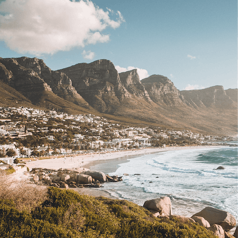 Experience the awe and wonder of Cape Town from the exclusive Camps Bay