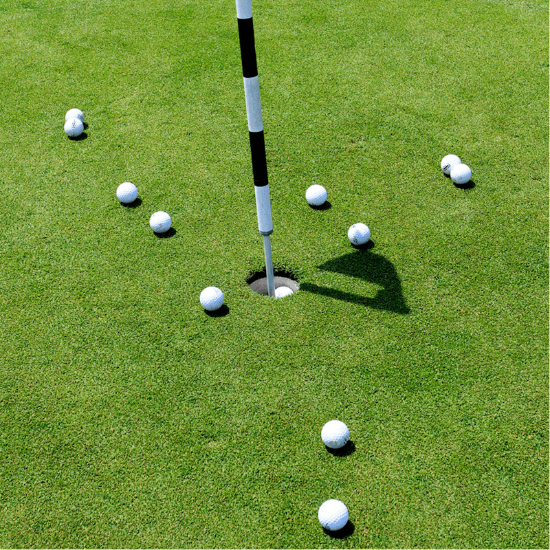 Take a drive out to a local golf club for a round