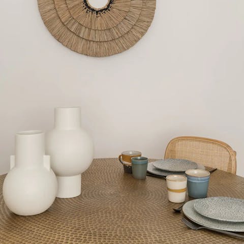 Share stories of your adventures over a delicious home-cooked meal