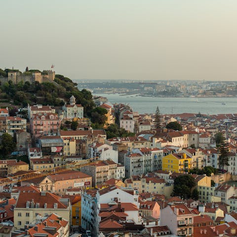 Explore the vibrant city of Lisbon from your location in the upmarket Alvalade district