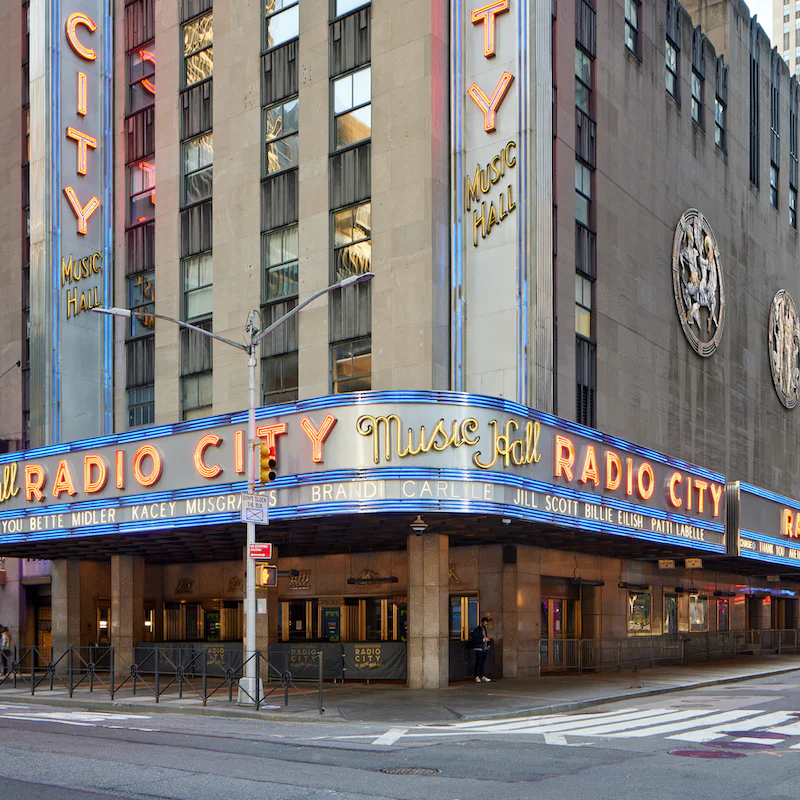 Treat yourself to a show at Radio City Music Hall
