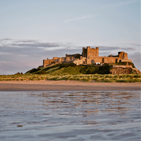 Take a drive to Bamburgh Castle, not far from Seahouses