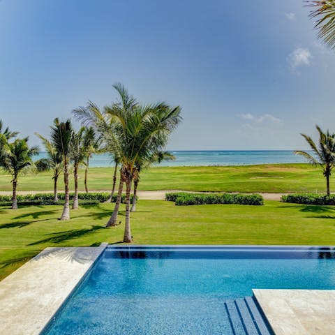 Savour blissful views and lazy days by the swimming pool