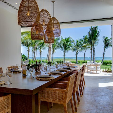 Embrace magical evenings with meals prepared by a private chef