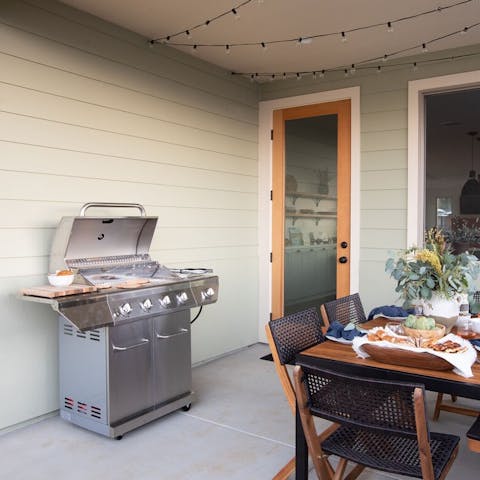Fire up the barbecue for a family feast