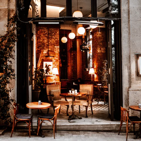Enjoy the cafe culture of the neighbourhood and sip çay in the evenings