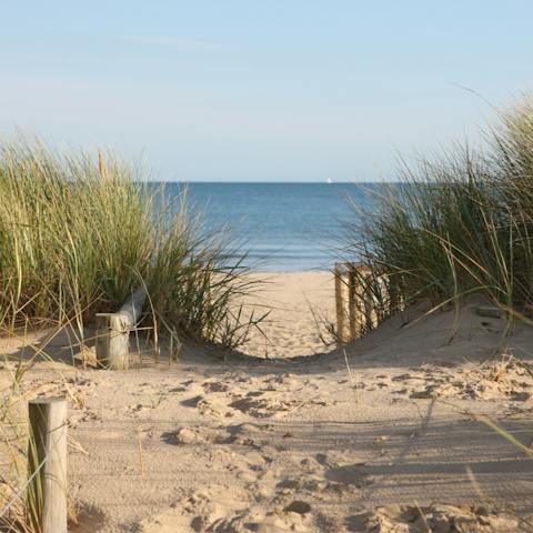 Pack the picnic basket and head to the beach at Camber Sands