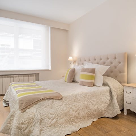 Wake up in the elegant bedrooms feeling rested and ready for another day of Madrid sightseeing