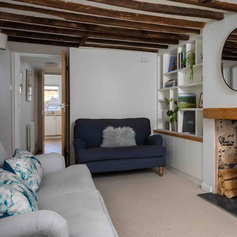Relax in the cosy sitting room after long walks through the surrounding countryside