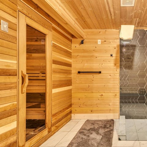Experience the healing benefits of the sauna 