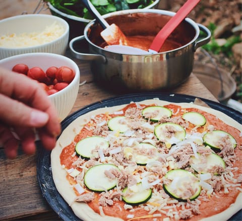 Rustle up a fresh pizza and sample the delicious flavours of Italy